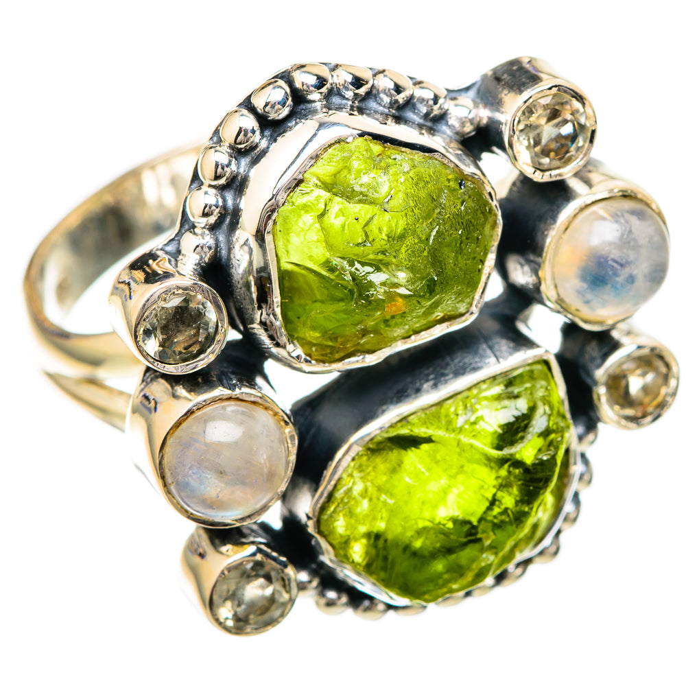Peridot Rings handcrafted by Ana Silver Co - RING105003 - Photo 2
