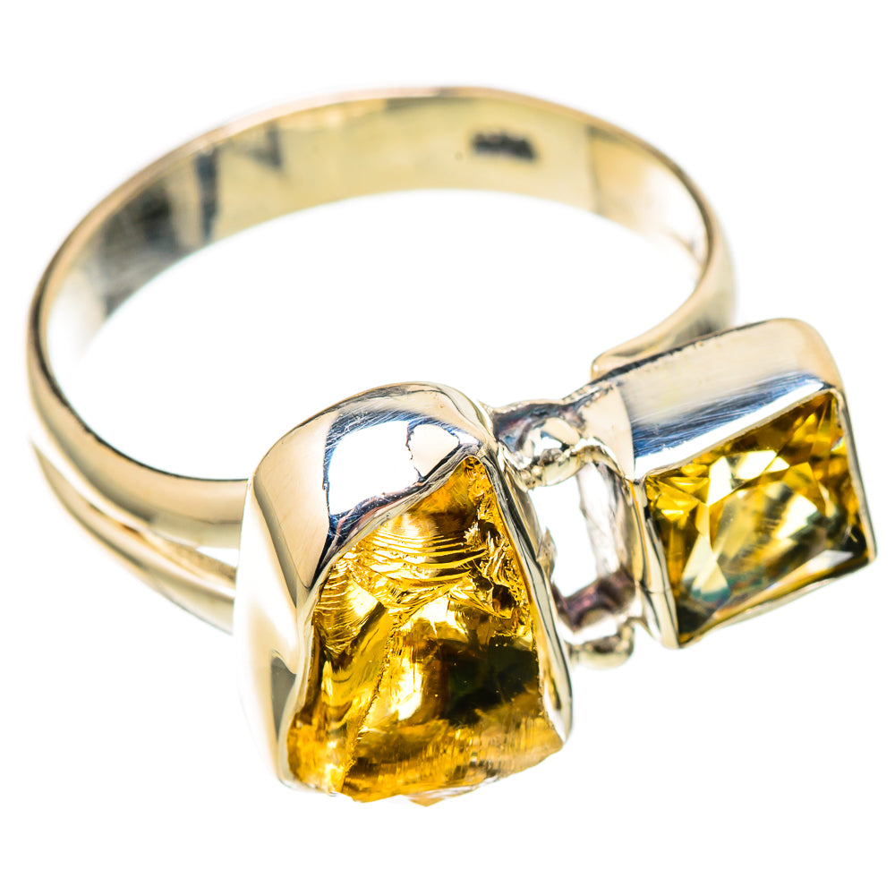 Citrine Rings handcrafted by Ana Silver Co - RING105009 - Photo 2