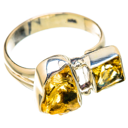 Citrine Rings handcrafted by Ana Silver Co - RING105009 - Photo 2