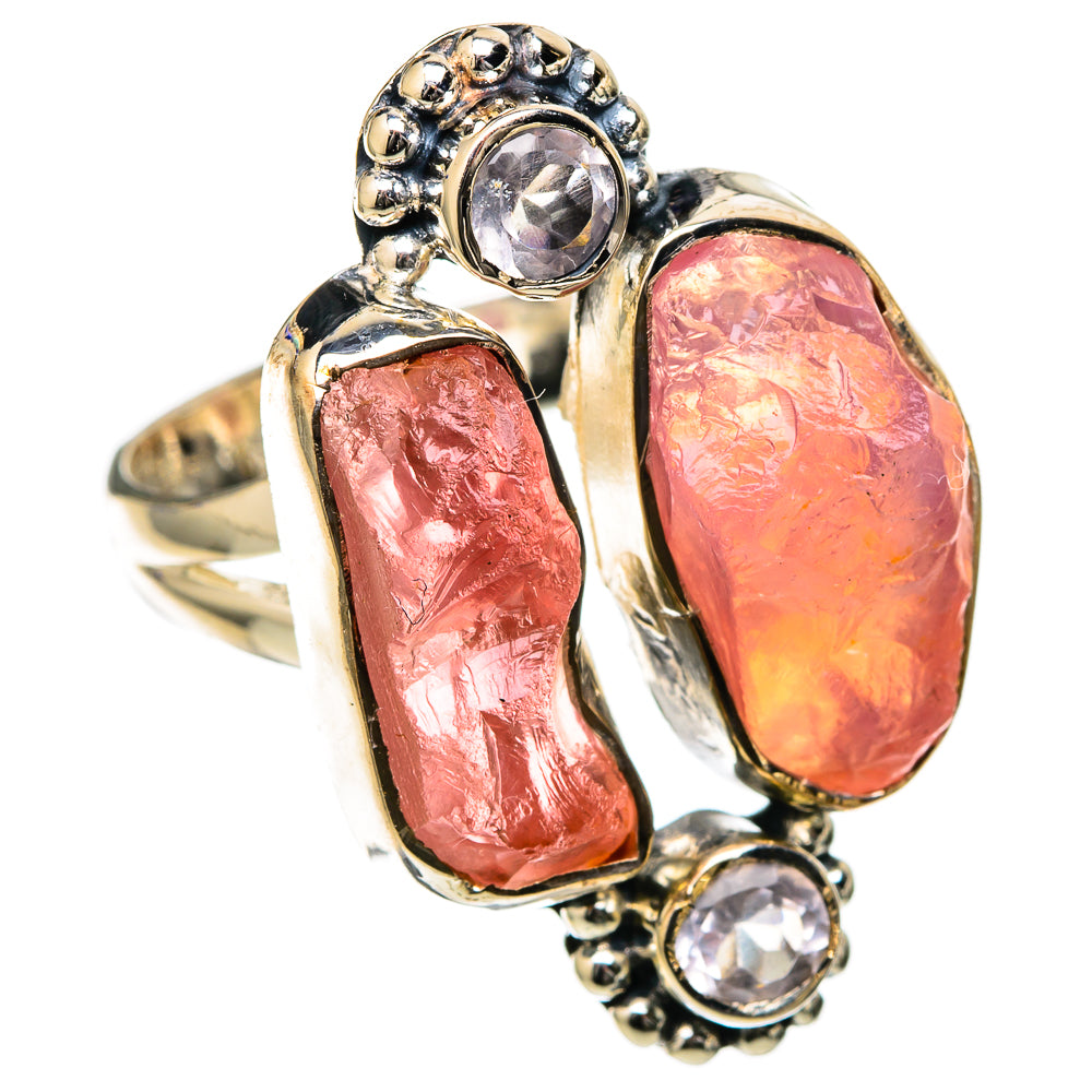 Morganite Rings handcrafted by Ana Silver Co - RING105031 - Photo 2