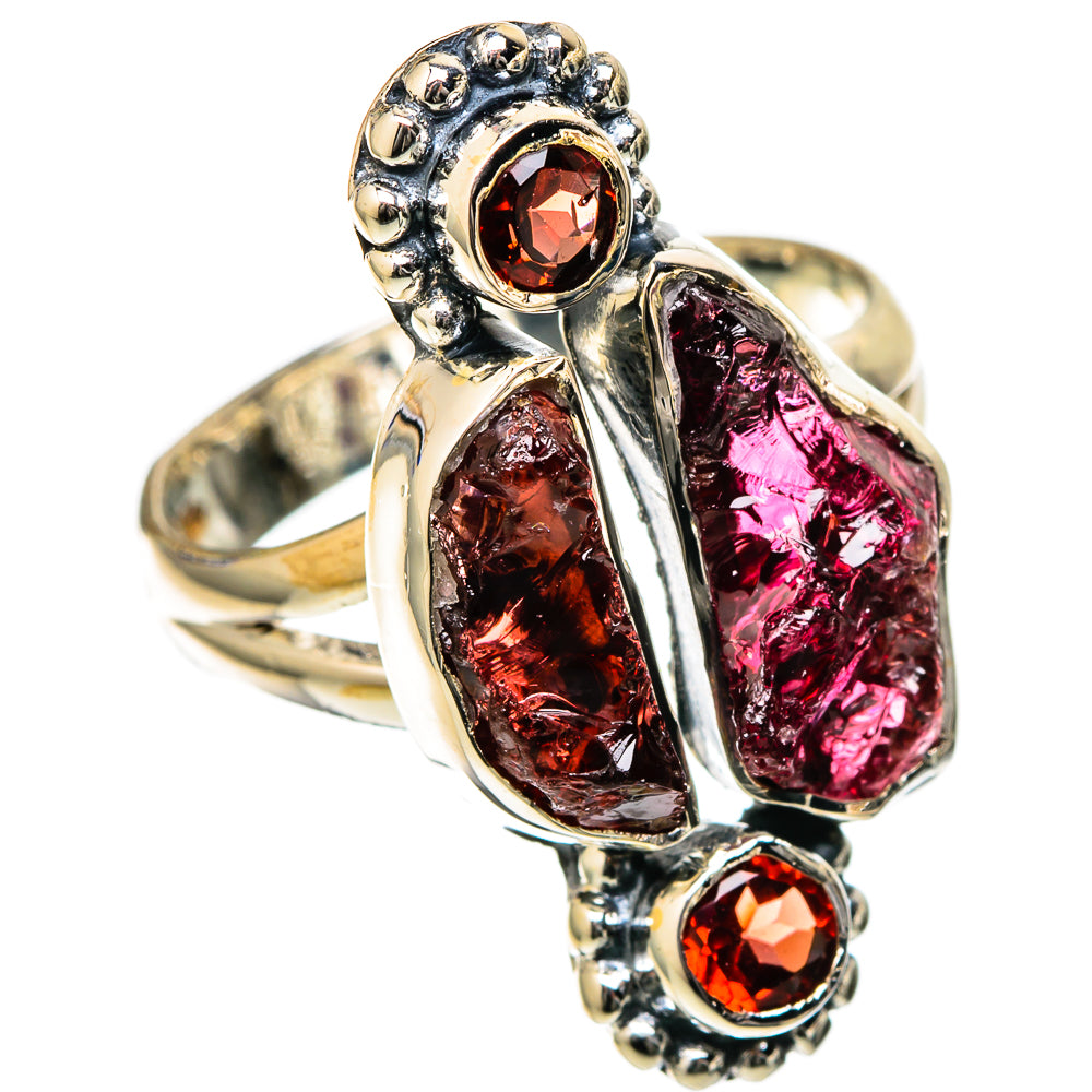 Garnet Rings handcrafted by Ana Silver Co - RING105033 - Photo 2