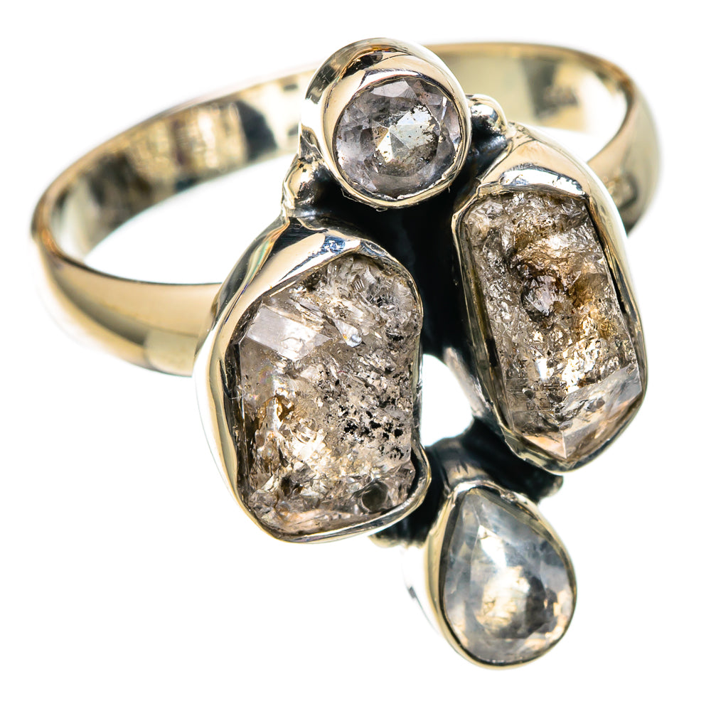 Herkimer Diamond Rings handcrafted by Ana Silver Co - RING105039 - Photo 2