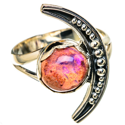 Mexican Fire Opal Rings handcrafted by Ana Silver Co - RING105045 - Photo 2