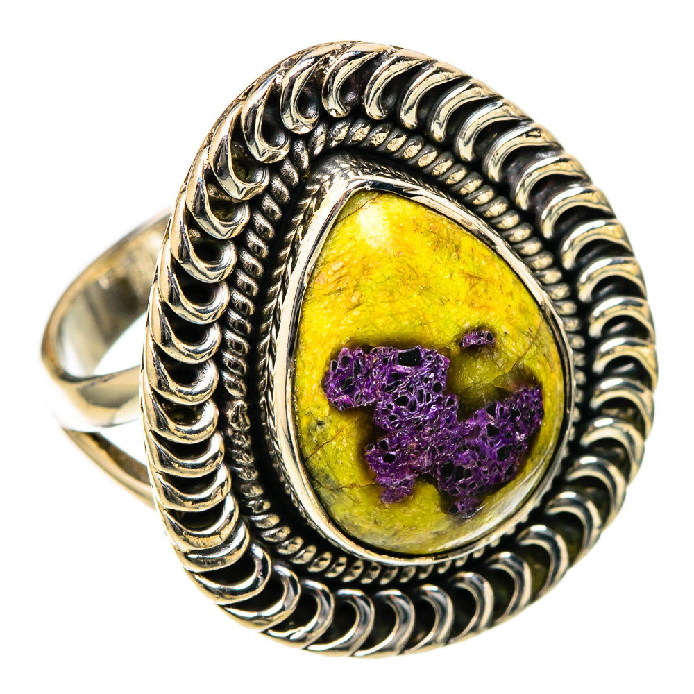 Atlantisite Rings handcrafted by Ana Silver Co - RING105049 - Photo 2