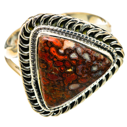 Dinosaur Bone Rings handcrafted by Ana Silver Co - RING105096 - Photo 2