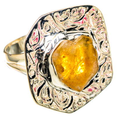 Citrine Rings handcrafted by Ana Silver Co - RING105099 - Photo 2