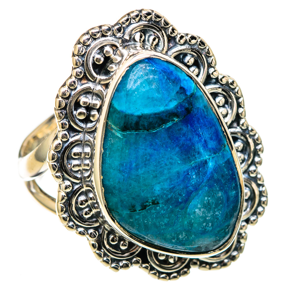 Apatite Rings handcrafted by Ana Silver Co - RING105119 - Photo 2