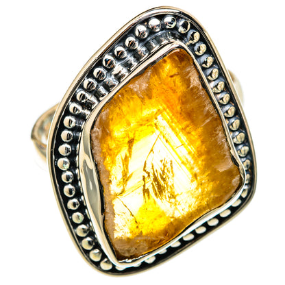 Citrine Rings handcrafted by Ana Silver Co - RING105134 - Photo 2