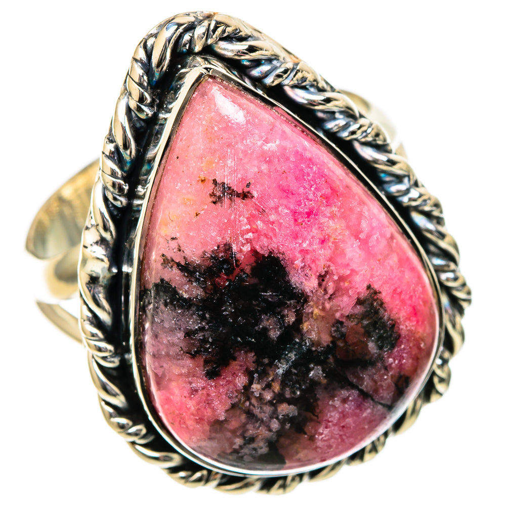Rhodonite Rings handcrafted by Ana Silver Co - RING105137 - Photo 2