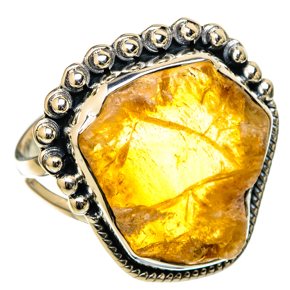 Citrine Rings handcrafted by Ana Silver Co - RING105163 - Photo 2