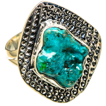 Chrysocolla Rings handcrafted by Ana Silver Co - RING105175 - Photo 2