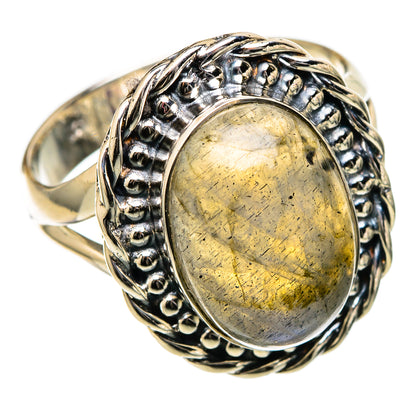 Labradorite Rings handcrafted by Ana Silver Co - RING105176 - Photo 2
