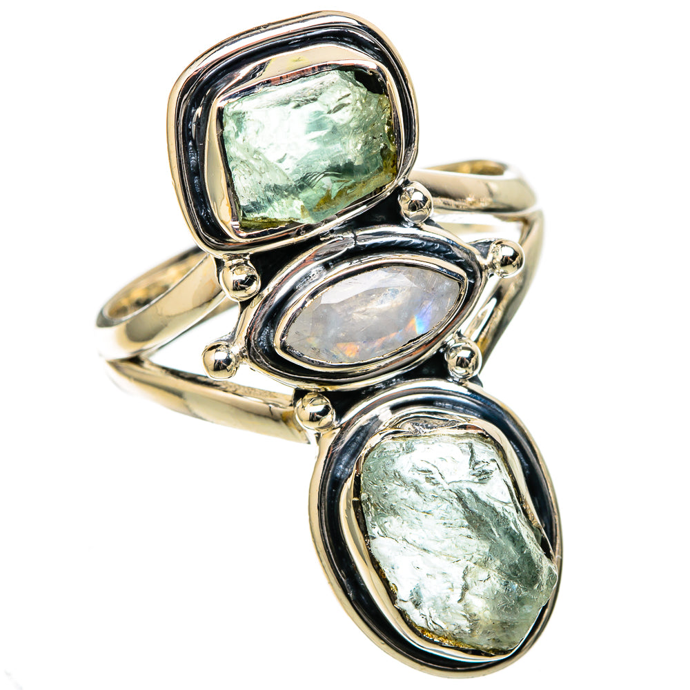 Aquamarine Rings handcrafted by Ana Silver Co - RING105195 - Photo 2