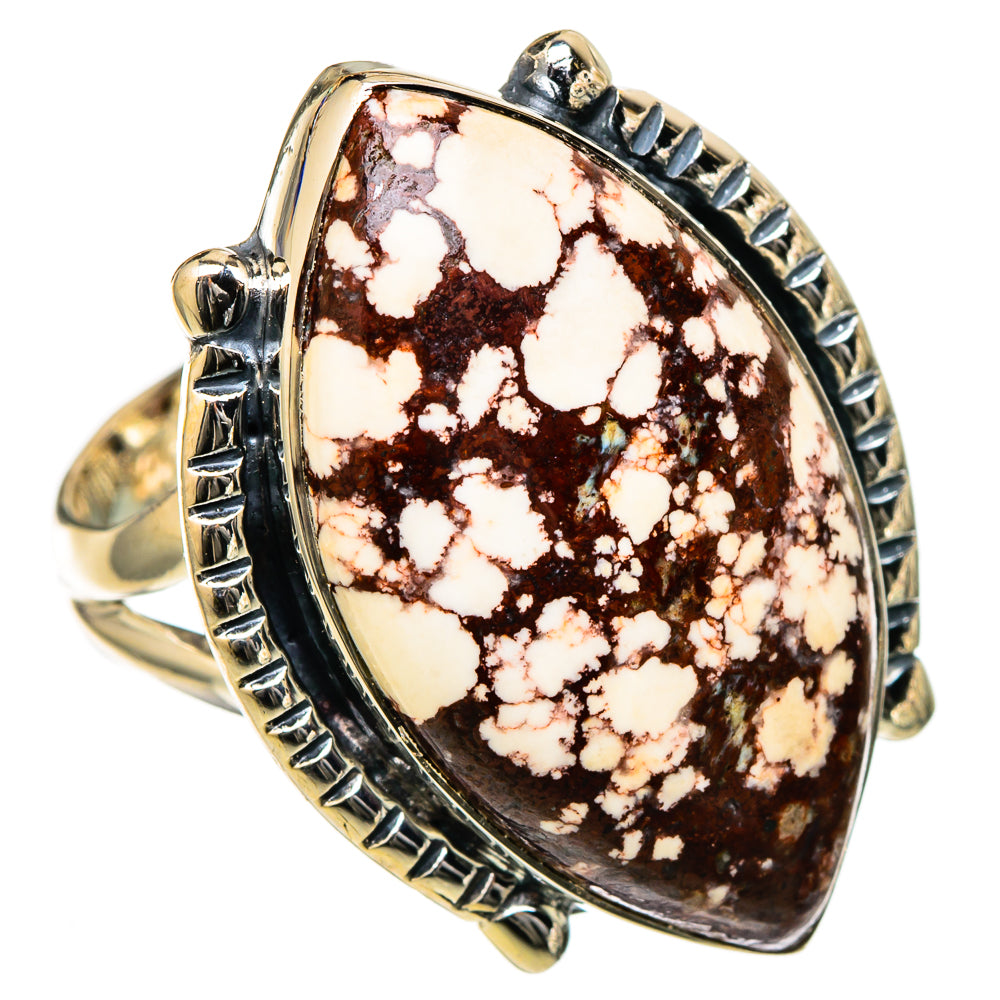 Wild Horse Jasper Rings handcrafted by Ana Silver Co - RING105228 - Photo 2
