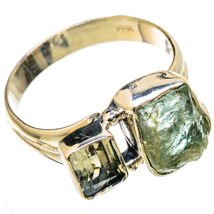 Aquamarine Rings handcrafted by Ana Silver Co - RING105242 - Photo 2