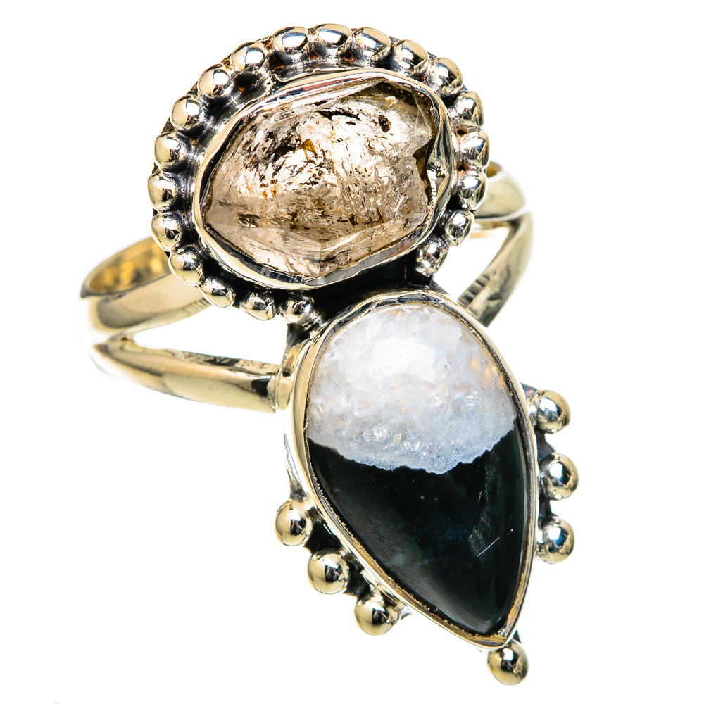 Pinolith Jasper Rings handcrafted by Ana Silver Co - RING105264 - Photo 2
