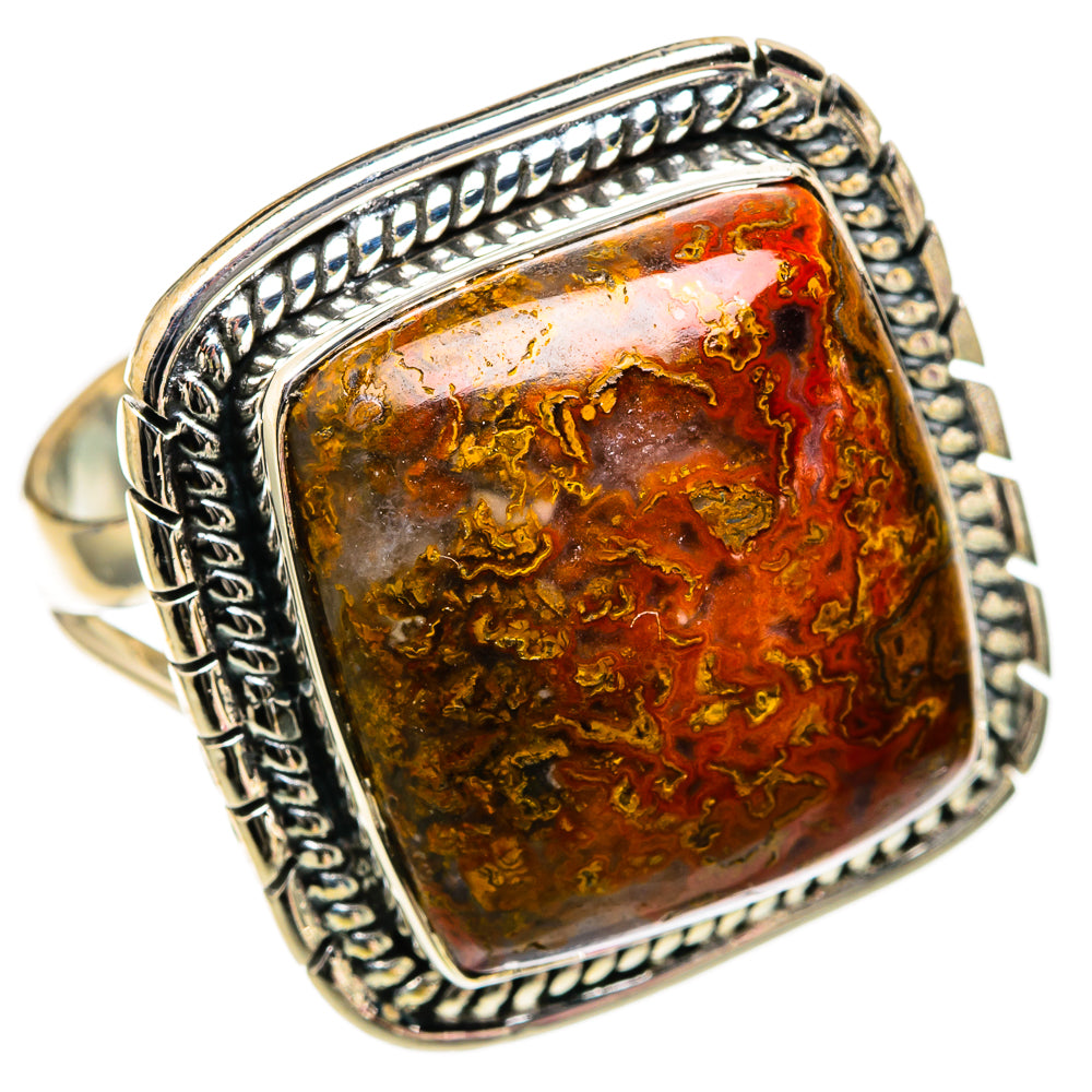 Dinosaur Bone Rings handcrafted by Ana Silver Co - RING105291 - Photo 2