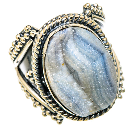 Desert Druzy Rings handcrafted by Ana Silver Co - RING105308 - Photo 2