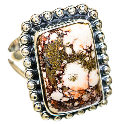 Wild Horse Jasper Rings handcrafted by Ana Silver Co - RING105330 - Photo 2