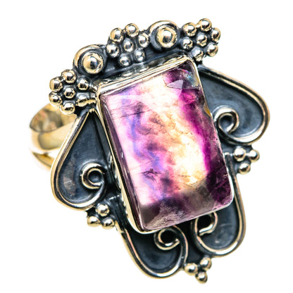 Fluorite Rings handcrafted by Ana Silver Co - RING105341 - Photo 2