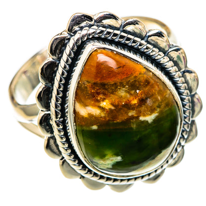 Ocean Jasper Rings handcrafted by Ana Silver Co - RING105364 - Photo 2