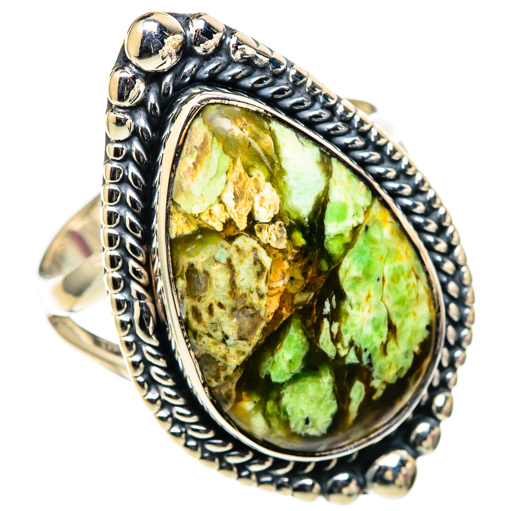 Rianforest Jasper Rings handcrafted by Ana Silver Co - RING105366 - Photo 2