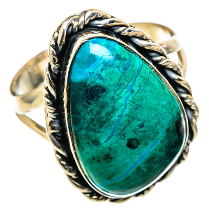 Chrysocolla Rings handcrafted by Ana Silver Co - RING105367 - Photo 2
