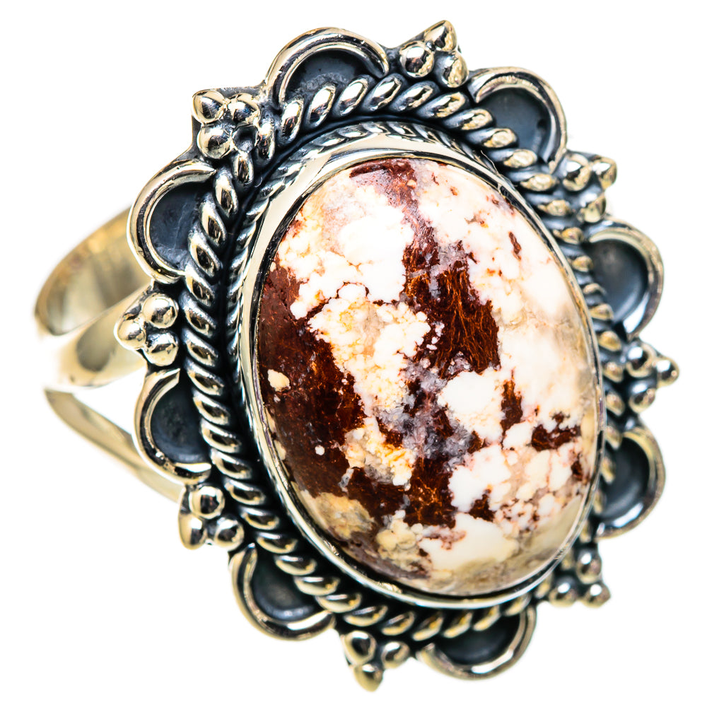 Wild Horse Jasper Rings handcrafted by Ana Silver Co - RING105370 - Photo 2