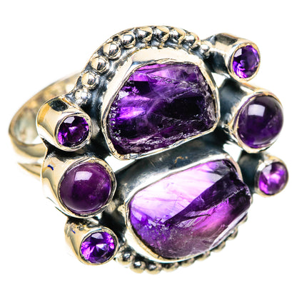 Amethyst Rings handcrafted by Ana Silver Co - RING105379 - Photo 2