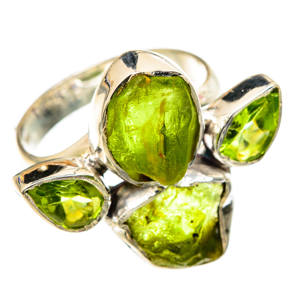 Peridot Rings handcrafted by Ana Silver Co - RING105401 - Photo 2