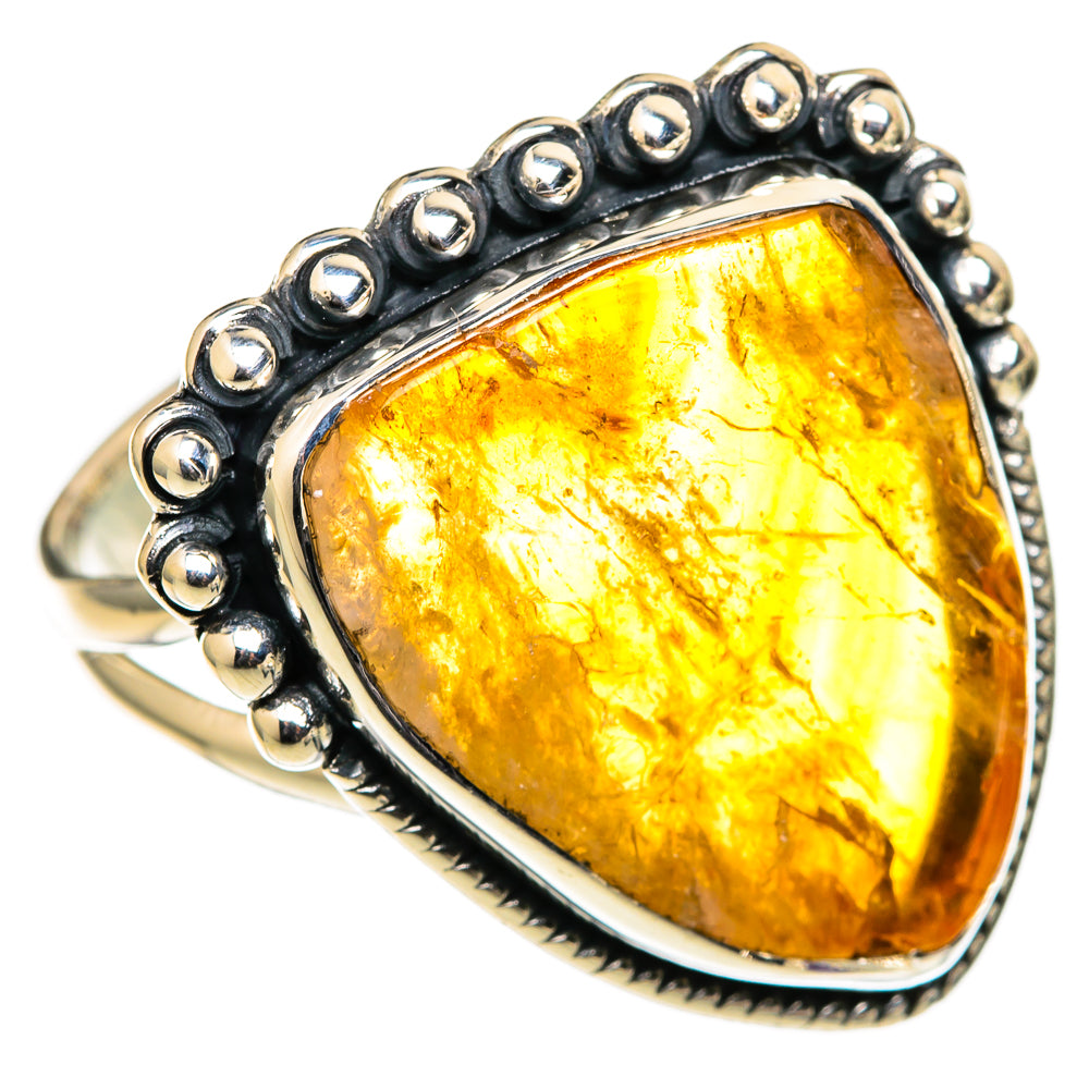 Citrine Rings handcrafted by Ana Silver Co - RING105412 - Photo 2