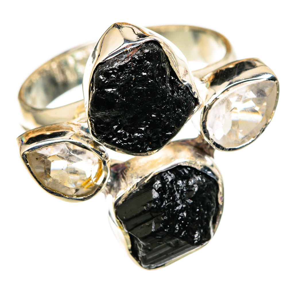 Tektite Rings handcrafted by Ana Silver Co - RING105419 - Photo 2