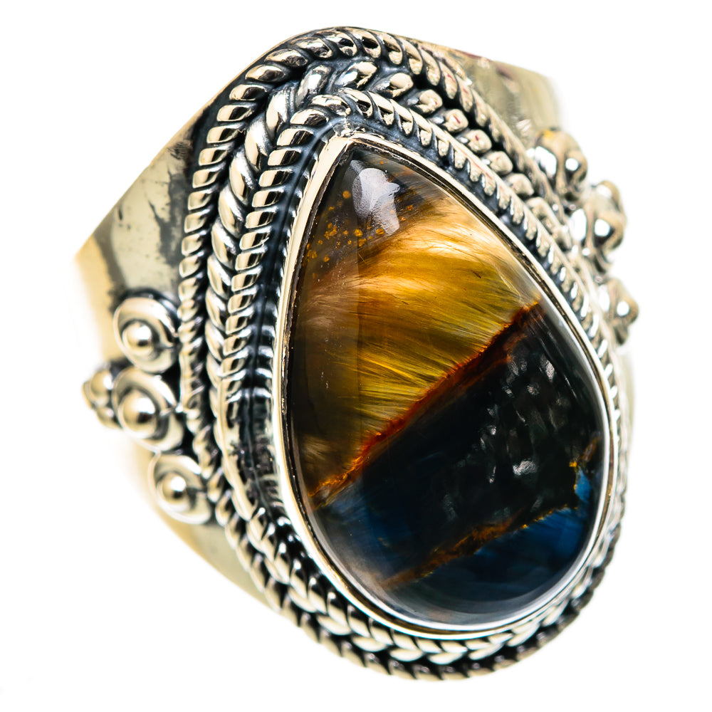 Pietersite Rings handcrafted by Ana Silver Co - RING105422 - Photo 2