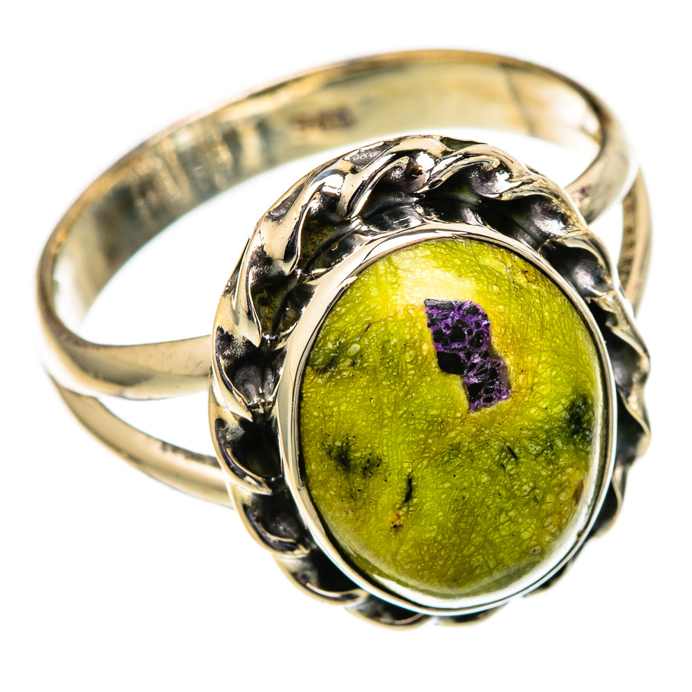 Atlantisite Rings handcrafted by Ana Silver Co - RING105434 - Photo 2