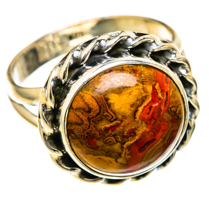 Moroccan Agate Rings handcrafted by Ana Silver Co - RING105452 - Photo 2