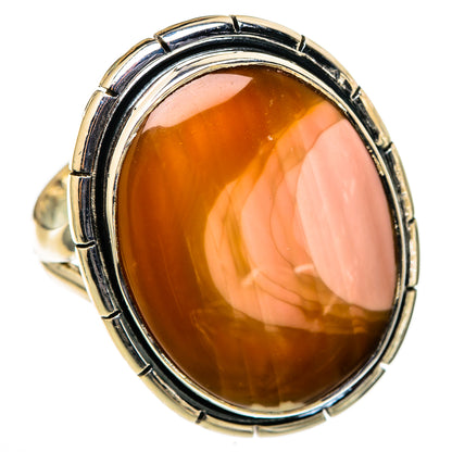 Imperial Jasper Rings handcrafted by Ana Silver Co - RING105455 - Photo 2