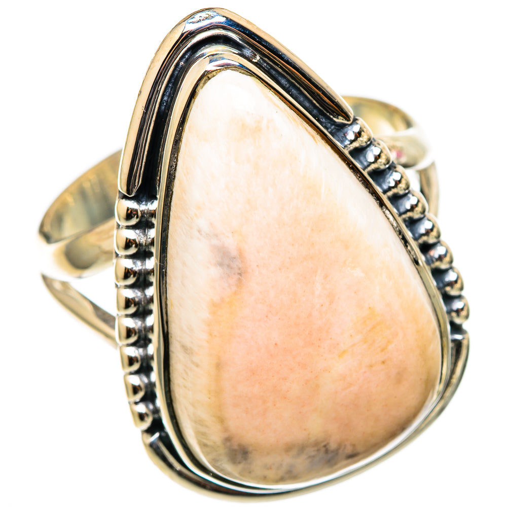 Scolecite Rings handcrafted by Ana Silver Co - RING105456 - Photo 2