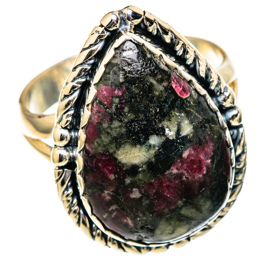 Russian Eudialyte Rings handcrafted by Ana Silver Co - RING105459 - Photo 2