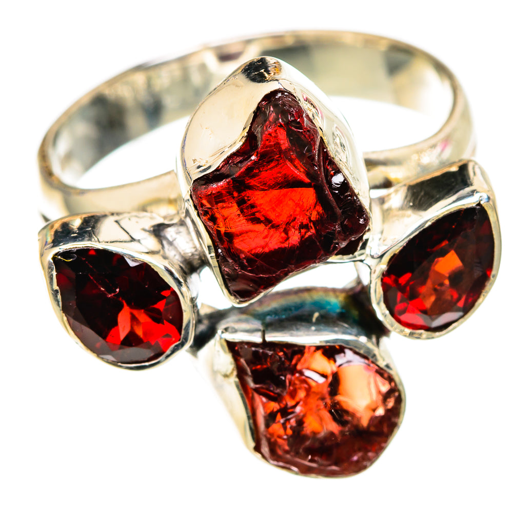 Garnet Rings handcrafted by Ana Silver Co - RING105460 - Photo 2