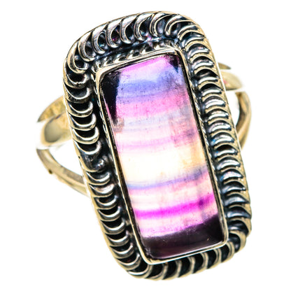 Fluorite Rings handcrafted by Ana Silver Co - RING105463 - Photo 2