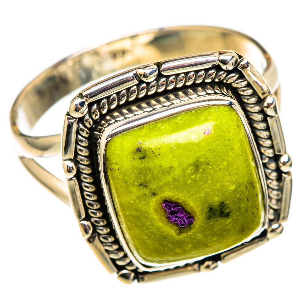 Atlantisite Rings handcrafted by Ana Silver Co - RING105476 - Photo 2