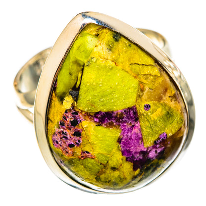 Atlantisite Rings handcrafted by Ana Silver Co - RING105477 - Photo 2
