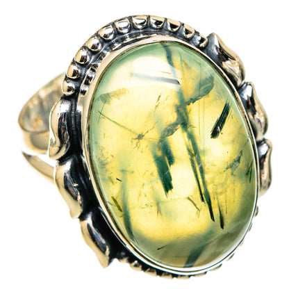 Prehnite Rings handcrafted by Ana Silver Co - RING105487 - Photo 2