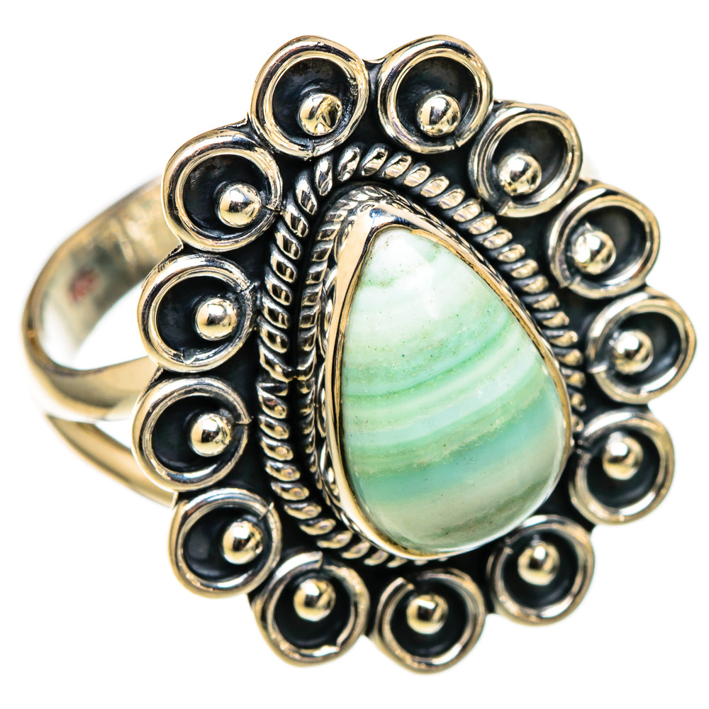 Ocean Jasper Rings handcrafted by Ana Silver Co - RING105490 - Photo 2