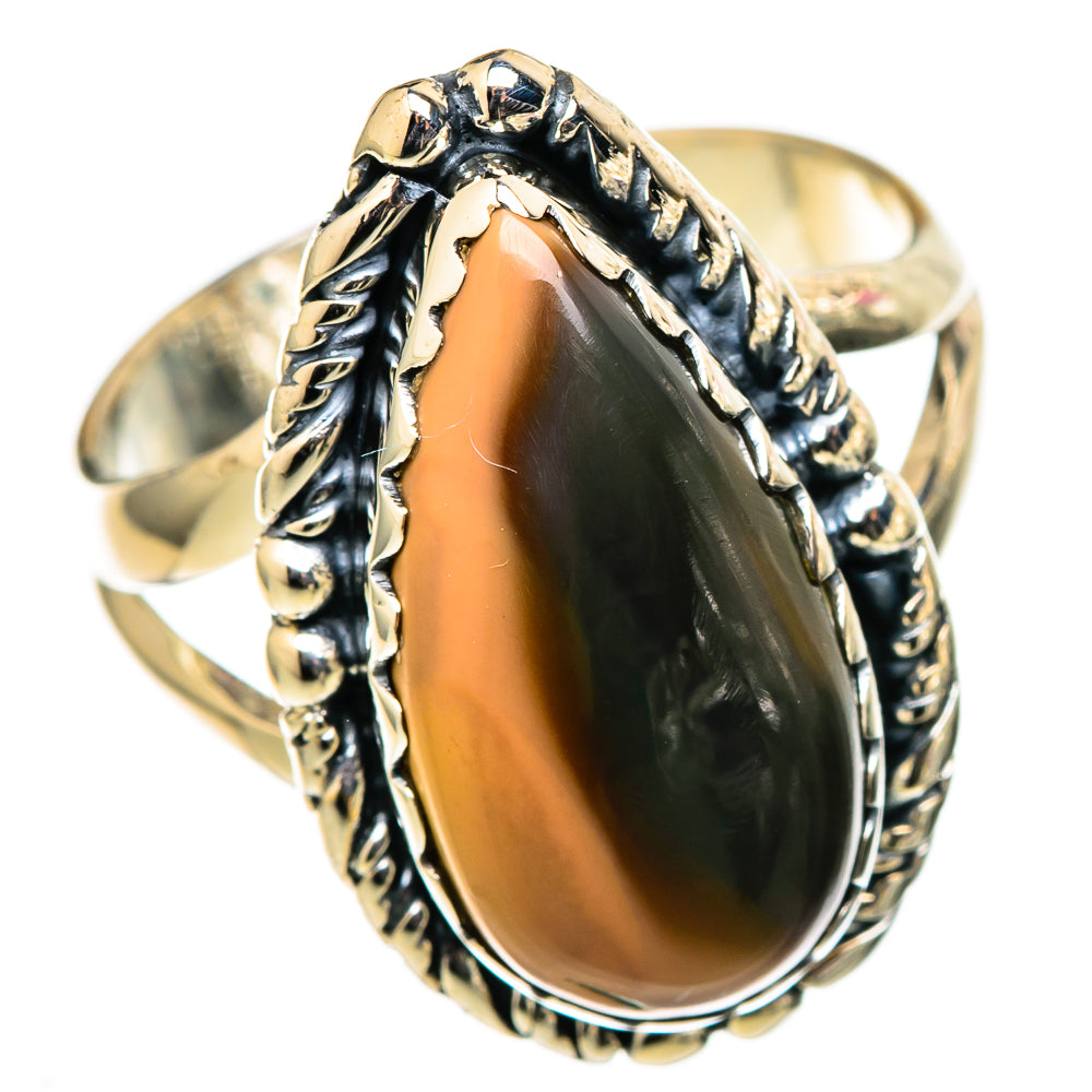 Imperial Jasper Rings handcrafted by Ana Silver Co - RING105495 - Photo 2