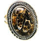 Turritella Agate Rings handcrafted by Ana Silver Co - RING105496 - Photo 2