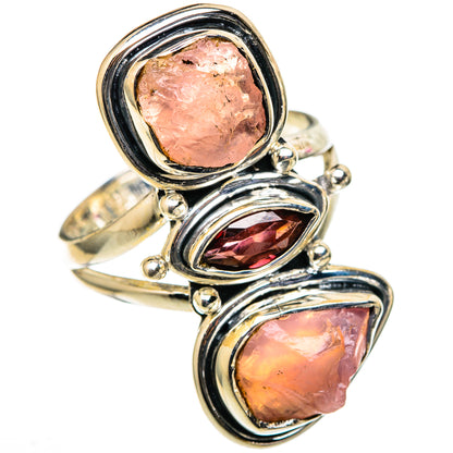 Rose Quartz Rings handcrafted by Ana Silver Co - RING105498 - Photo 2