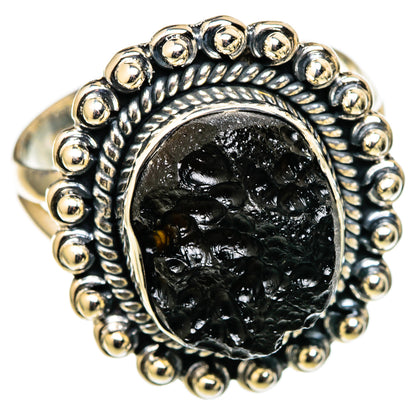 Tektite Rings handcrafted by Ana Silver Co - RING105503 - Photo 2
