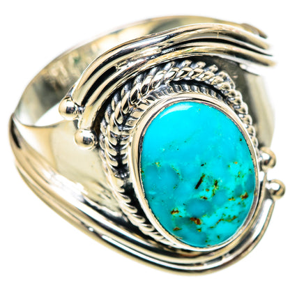 Chrysocolla Rings handcrafted by Ana Silver Co - RING105518 - Photo 2
