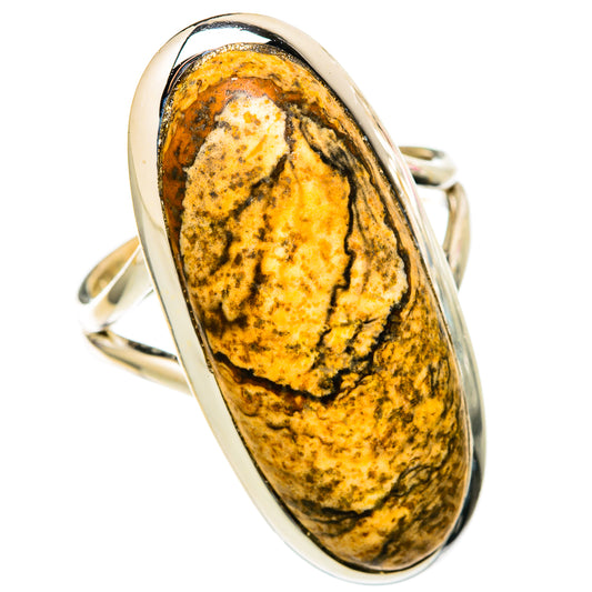 Picture Jasper Rings handcrafted by Ana Silver Co - RING105542 - Photo 2